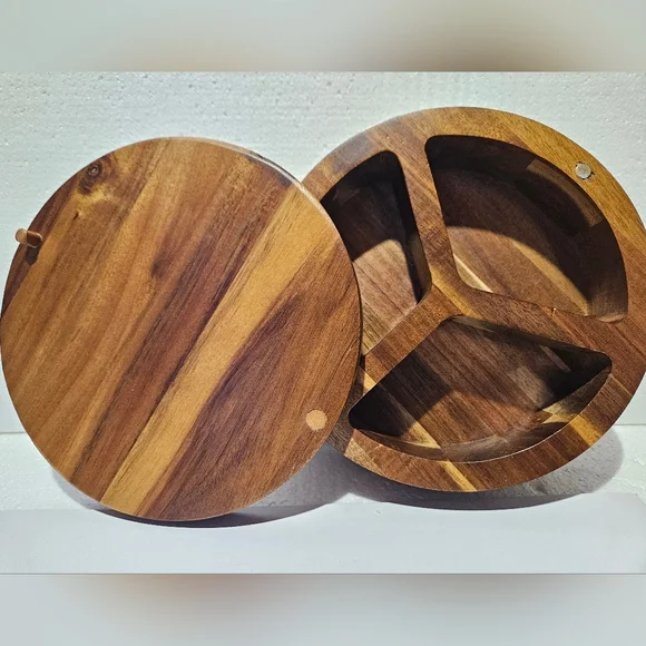 Paula Deen 3 Compartment Salt Box - Picture 1 of 9